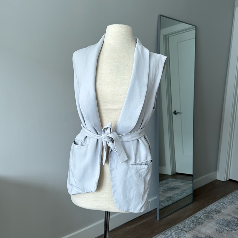 Club Monaco Vest Blazer with Tie